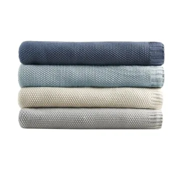 INK+IVY Bree Knit Throw Blanket - Cozy and Stylish Gift