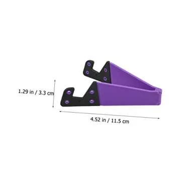 DOITOOL 8pcs V-Shaped Mobile Phone Holder Phone Holder Plane Lazy Phone Stand Converter Airplane Phone Mount Device The Call Dashboard Tablet Holder Stands Car Homeedge-Universal-