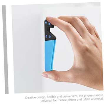 DOITOOL 8pcs V-Shaped Mobile Phone Holder Phone Holder Plane Lazy Phone Stand Converter Airplane Phone Mount Device The Call Dashboard Tablet Holder Stands Car Homeedge-Universal-