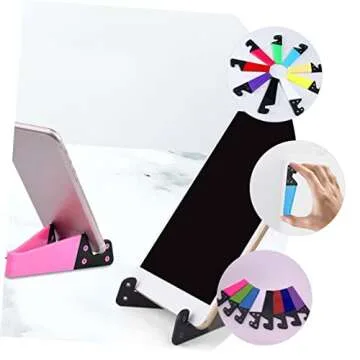 DOITOOL 8pcs V-Shaped Mobile Phone Holder Phone Holder Plane Lazy Phone Stand Converter Airplane Phone Mount Device The Call Dashboard Tablet Holder Stands Car Homeedge-Universal-