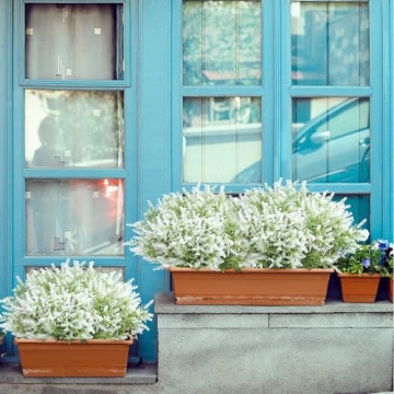 JIFTOK Lavender Flowers 24 Pcs Faux Plants for Decor