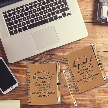 Employee Appreciation Notebooks and Pens Set - 30 Sets