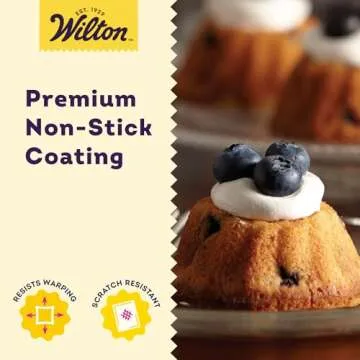 Wilton Mini Fluted Tube Cake Pan for Delicious Cakes