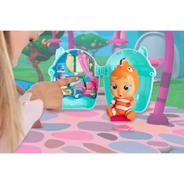 Cry Babies Magic Tears Dollhouse 3 Pack for Kids