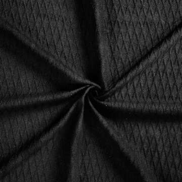 SUPERIOR Diamond Weave All-Season Cotton Blanket, Cover for Home, Couch, Bed, Soft, Warm Blankets, Boho Aesthetic, Comfy, Cozy, and Cute Covers, Decorative Bedding Essentials, Full/Queen, Black