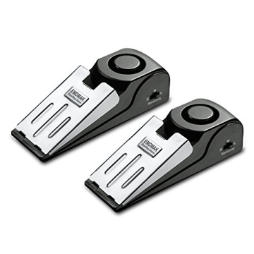 EMDMAK Door Stop Alarm with 120DB Siren - 2 Pack