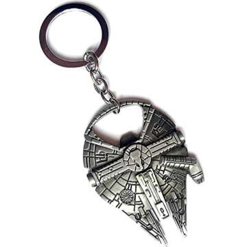 Rebel Alliance Star Wars Millenium Falcon Metal Bottle Opener