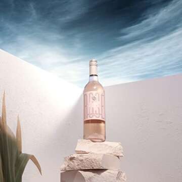 Thomson & Scott Noughty Non-Alcoholic Rose Wine - 750ml, Low-Sugar & Vegan from South Africa