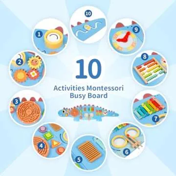 Explore OOOK Dinosaur Sensory Wall Panel for Kids