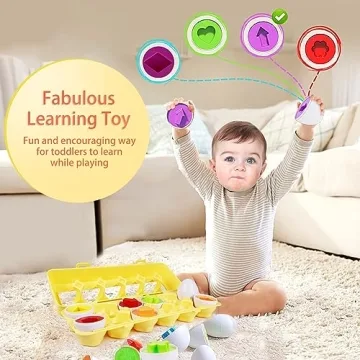 Discover Tinabless Matching Eggs Toy Set for Toddlers