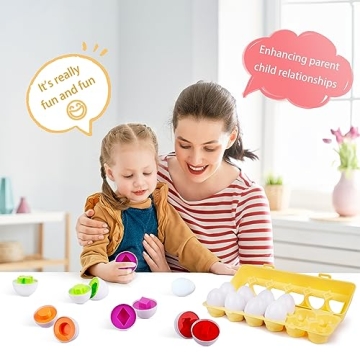 Discover Tinabless Matching Eggs Toy Set for Toddlers
