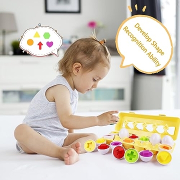 Discover Tinabless Matching Eggs Toy Set for Toddlers