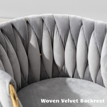 HEAH-YO Modern Dining Chairs Set with Velvet Comfort