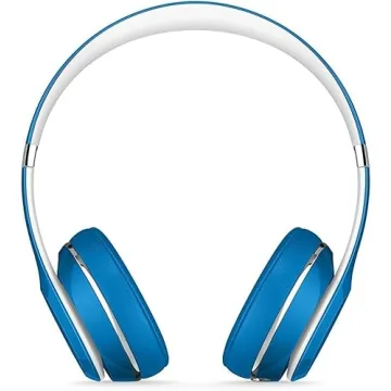 Premium Beats Solo2 Wired Headphones - Luxe Blue