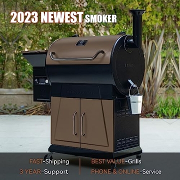 Buy Z Grills 700D6 Pellet Grill Smoker with PID Controller