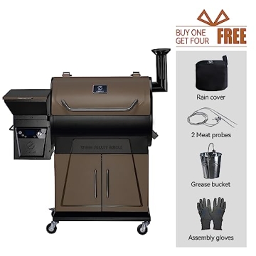Buy Z Grills 700D6 Pellet Grill Smoker with PID Controller