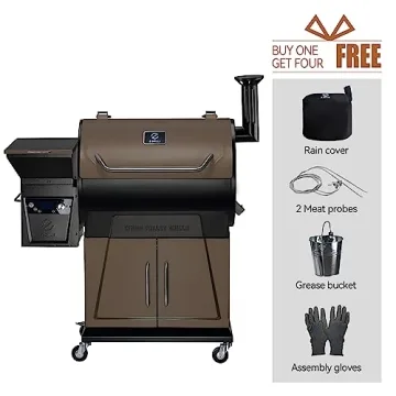 Buy Z Grills 700D6 Pellet Grill Smoker with PID Controller