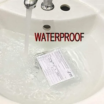 5 Pack CDC Vaccine Card Protectors - Waterproof & Resealable