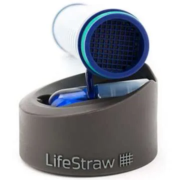 LIFESTRAW Go Water Bottle 22 oz for Clean Water Anywhere