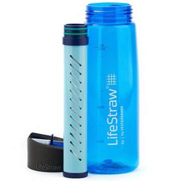 LIFESTRAW Go Water Bottle, 22 oz. One Color One Size