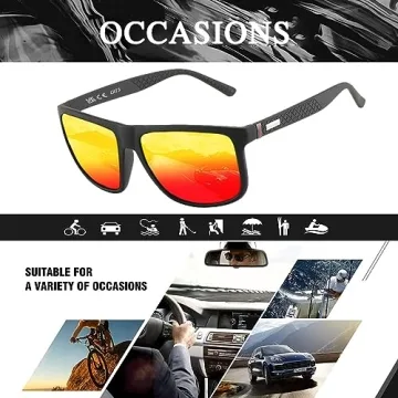 Perfectmiaoxuan Polarized Sunglasses for All Activities