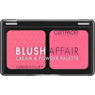 Catrice Blush Affair Cream & Powder Palette - Highly Pigmented Dual Blush