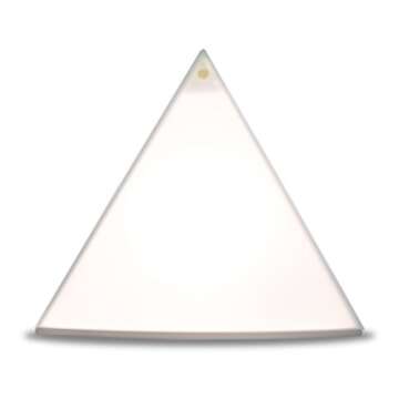 Northern Light Technologies Luxor Mini - 10000 Lux Light Therapy Lamp - Full Spectrum Pyramid LED Lightbox Therapy Light for Natural Mood and Energy Enhancement, Sunlight Desk Lamp, White