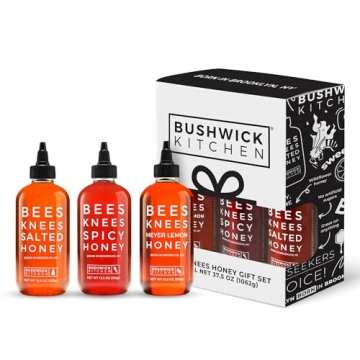 Bushwick Kitchen Bees Knees Honey Sampler Gift Box - Unique Flavors & Recipes
