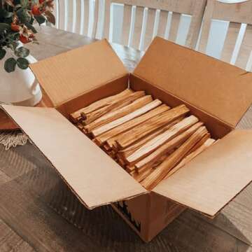 10 lbs. Fatwood Fire Starter Sticks, Perfect Fire Starters for Fire Pit, Campfires, Fireplaces, Bonfires, BBQ & Wood Stoves, Easy to Start a Fire with Just 2 Sticks, Camping Essentials (10 Pound Box)
