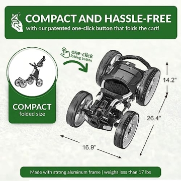 Caddytek Caddycruiser One Version 8 Golf Push Cart