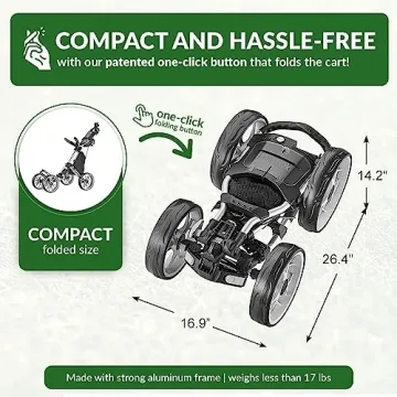 Caddytek Caddycruiser One Version 8 Golf Push Cart