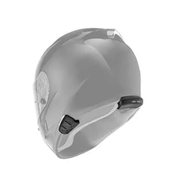 Cardo scala rider PACKTALK SLIM With Natural Voice Motorcycle Communication and Entertainment System, Connect 2 to 15 Riders (Dual Pack)