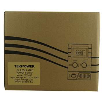 Tekpower TP3005T Variable Linear DC Power Supply 0-30V 0-5A