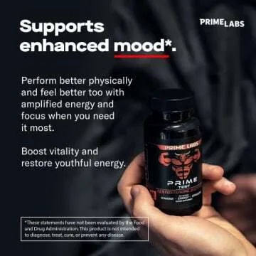 Prime Labs Men's Testosterone Booster for Enhanced Performance