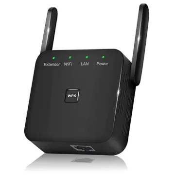 Ultimate WiFi Extender/Repeater - Covers 9860 Sq.ft for 60 Devices, Easy Setup!
