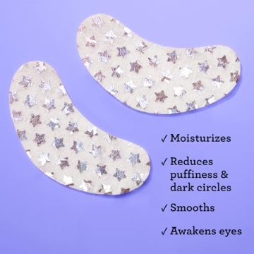 Bliss Holographic Foil Eye Masks - 5 Pack for Bright Eyes