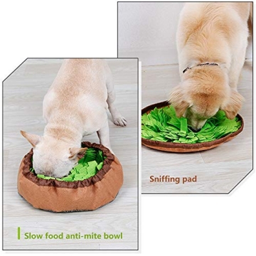 AWOOF Pet Snuffle Mat for Dogs - Interactive Feeding Toy