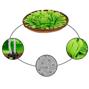 AWOOF Pet Snuffle Mat for Dogs - Interactive Feeding Toy