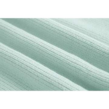 Chic Puff Sleeve Knit Sweater for Trendy Women