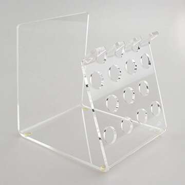 Airgoesin Dental Composite Resin Adhesive Syringe Organizer Holder Stand - Effortless Organization f...