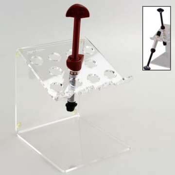 Dental Composite Resin Adhesive Syringe Organizer Holder Stand