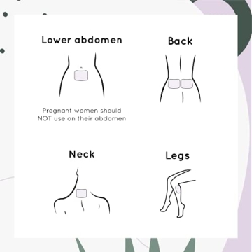 LILAS Natural Period Pain Relief Patch Pack of 10