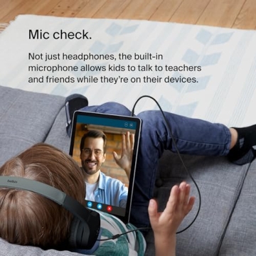 Belkin SoundForm Mini Kids Headphones with Microphone