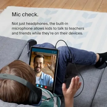 Belkin SoundForm Mini Kids Headphones with Microphone