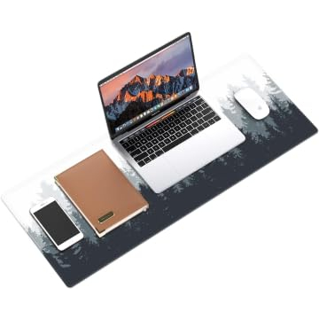 Galdas Gaming Mouse Mat XXL with Forest Design for Desk