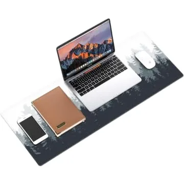 Galdas Gaming Mouse Mat XXL with Forest Design for Desk