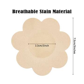 Geyoga Nipple Cover Pasties - 30 Pairs of Comfort