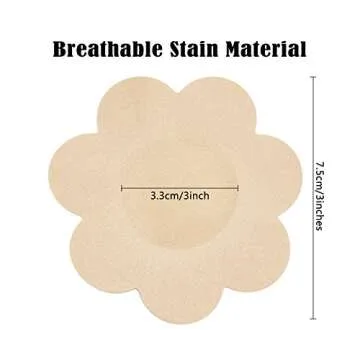 Geyoga Nipple Cover Pasties - 30 Pairs of Comfort