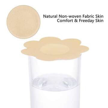 Geyoga Nipple Cover Pasties - 30 Pairs of Comfort