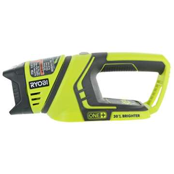 Ryobi One+ P704 18V Lithium Ion Cordless Flashlight w/ Rotating Head (Batteries Not Included, Power Tool Only)